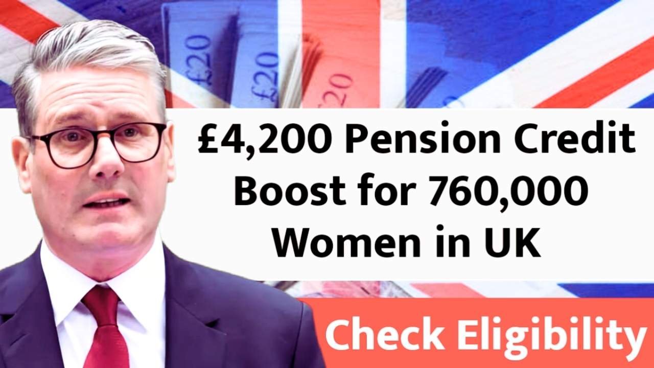 UK’s £4200 Pension Credit Boost for 760000 Women